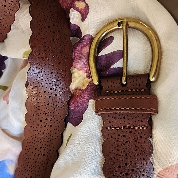 Fossil leather belt. - Picture 3 of 3